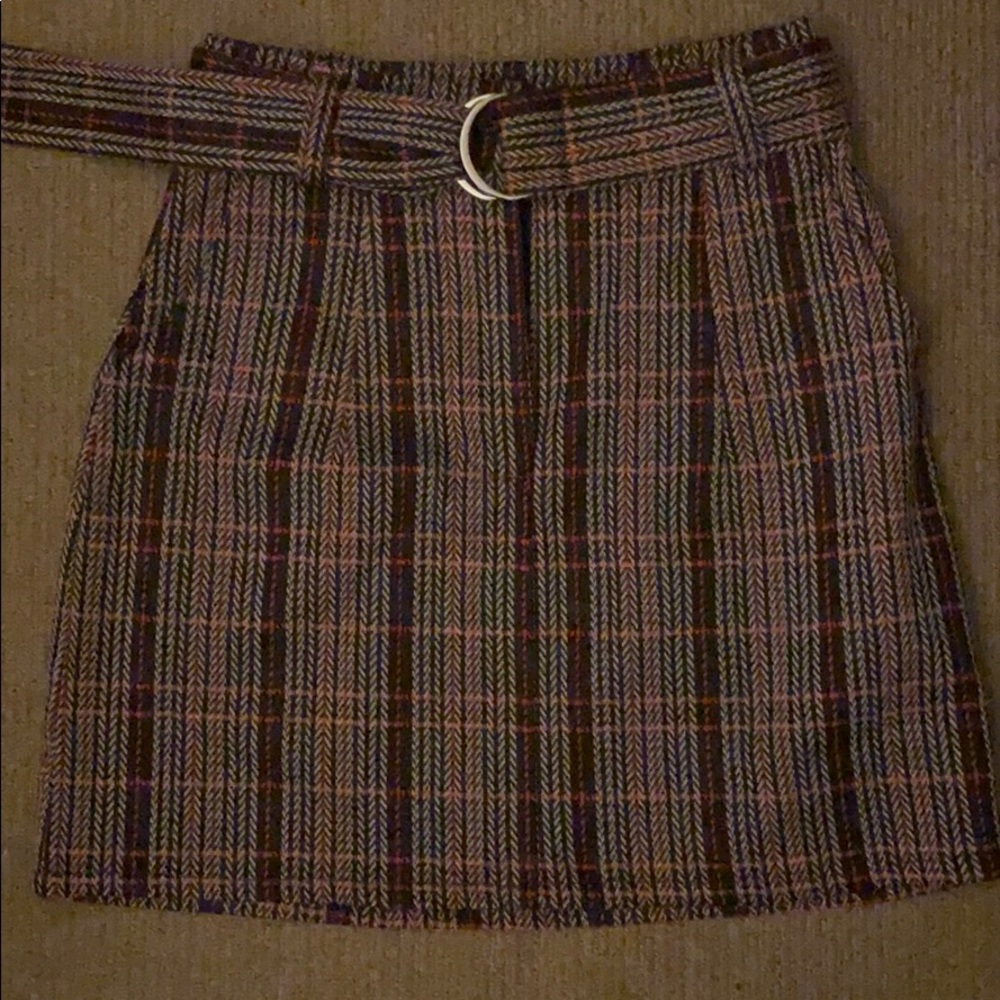 Cute Plaid Skirt